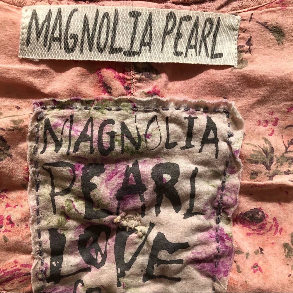 NWT MAGNOLIA PEARL Floral Soleil En Rose Pink Sirsi Jacket sold out - Picture 5 of 14